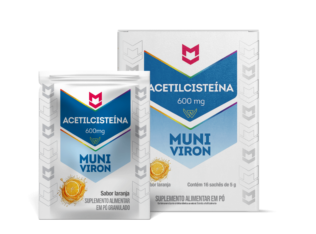 Muniviron Acetilcisteína Sachê